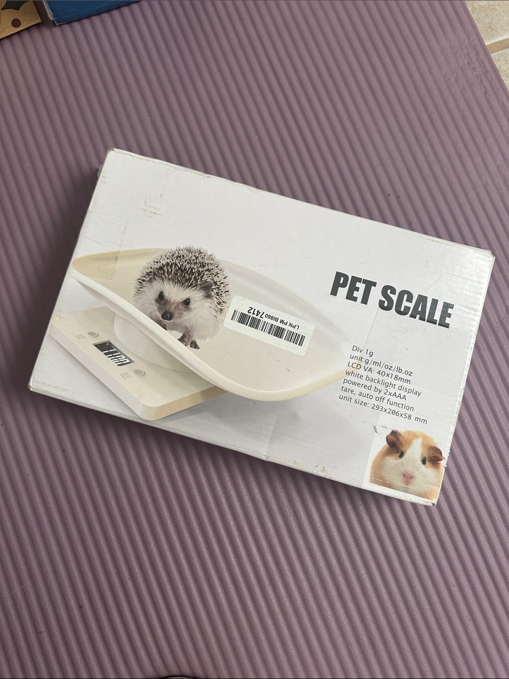 Pet Scale